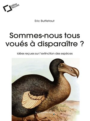 cover image of SOMMES-NOUS TOUS VOUES a DISPARAITRE ? -BP